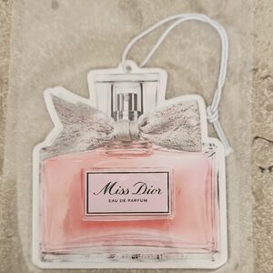 Eau de Parfum Pink Shaped Freshie Bottle Air Freshener